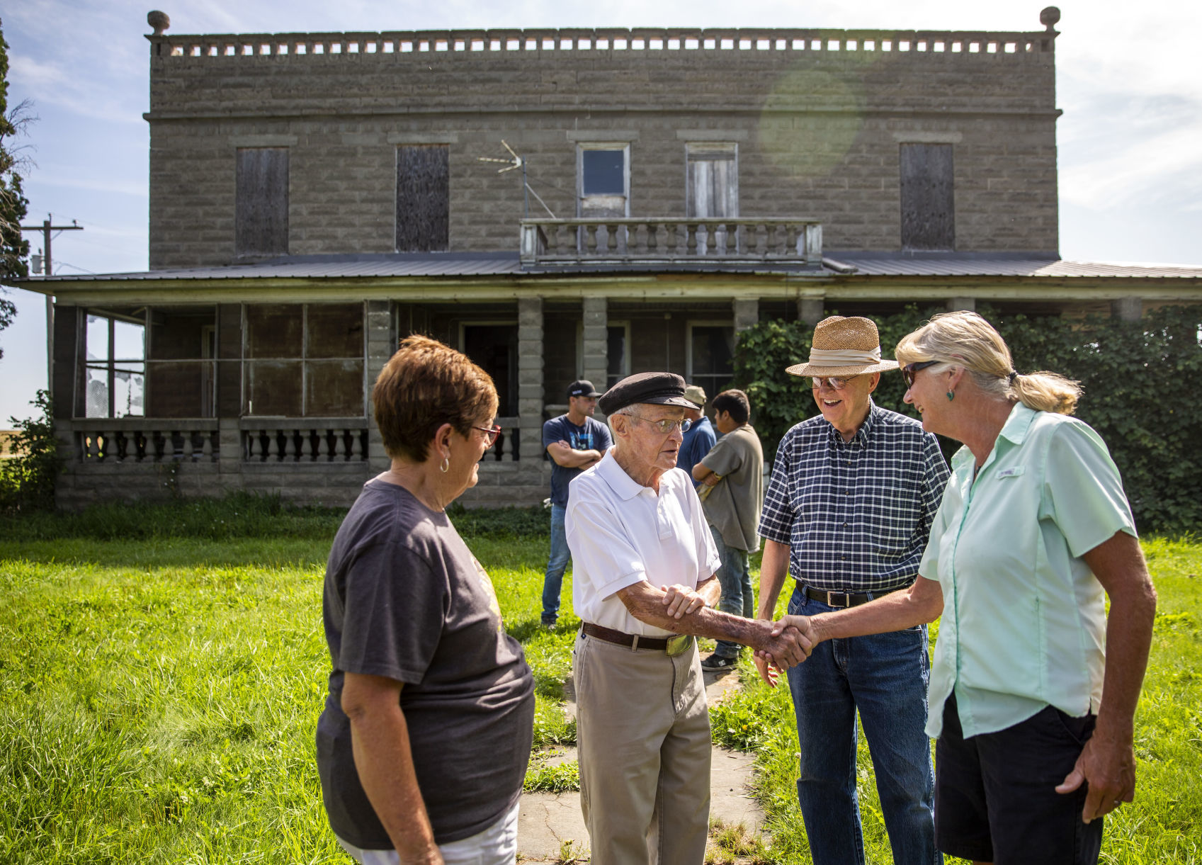 Brose House receives "new" windows